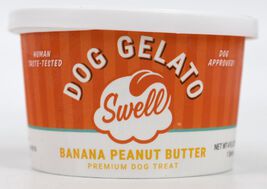 Swell Gelato Banana Peanut Butter Dog Treats, 4-oz