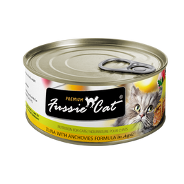 Fussie Cat Premium Tuna with Anchovies in Aspic