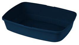 Moderna Maryloo Cat Litter Box, Blue Berry, Jumbo