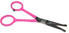 Scaredy Cut Tiny Trim Pet Grooming Scissors, Pink