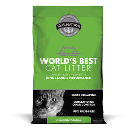 World's Best Original Unscented Clumping Cat Litter, 15-lb