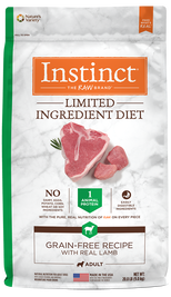 Nature's Variety Instinct Limited Ingredient Diet Grain-Free Recipe With Real Lamb