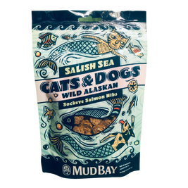 Mud Bay Salish Sea Sockeye Salmon Nibs Cat Treats, 5-oz