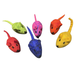 Mud Bay Felt Mouse Cat Toy, Assorted Colors