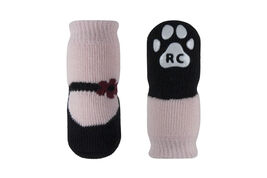 RC Pets Fun PAWks Dog Socks, Pink Mary Janes