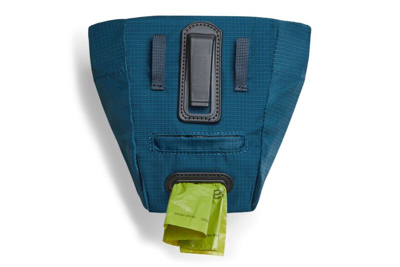 Ruffwear Pack Out Bag Poop Bag Holder & Dispenser, Blue Moon