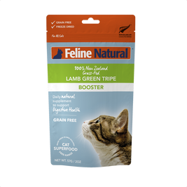 Feline Natural Booster Lamb Green Tripe Freeze-Dried Cat Food, 2-oz