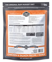 Northwest Naturals Raw Diet Grain-Free Chicken & Salmon Nuggets Raw Frozen Dog Food, 6-lb