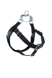 2 Hounds Design Freedom No-Pull Dog Harness, Black, Medium, 1-in