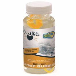 OurPets Cosmic Catnip Bouncy Bubbles, 5-oz