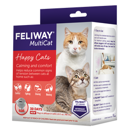 Feliway MultiCat Calming Cat Pheromones, Diffuser Kit