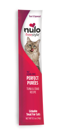 Nulo Cat FreeStyle Perfect Puree Tuna & Crab Lickable Cat Treat, 0.5-oz