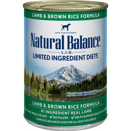 Natural Balance Limited Ingredient Diet Lamb & Brown Rice