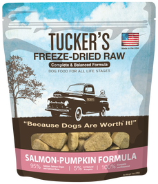 Tucker's Salmon-Pumpkin Formula Freeze-Dried Raw Dog Food, 12-oz