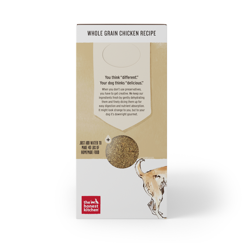 The Honest Kitchen Whole Grain Dehydrated Dog Food, Chicken