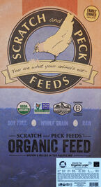 Scratch and Peck Feeds Organic Corn-Free Layer Chicken & Duck Feed, 40-lb