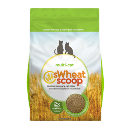sWheat Scoop Multi-Cat Wheat Clumping Cat Litter, 36-lb