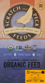 Scratch and Peck Feeds Cluckin' Good Organic Scratch N' Corn Chicken Supplement, 25-lb
