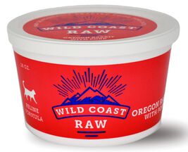 Wild Coast Raw Farm Raised Rabbit & Pork Raw Frozen Cat Food, 16-oz