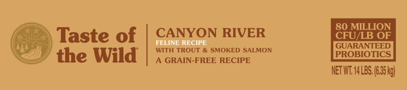 Taste Of The Wild Canyon River Feline Formula With Trout & Smoked Salmon
