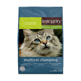 Integrity Premium Multi-Cat Clumping Cat Litter, 20-lb