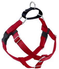 2 Hounds Design Freedom No-Pull Dog Harness, Red