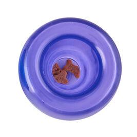 Petstages Planet Dog Orbee-Tuff Lil Snoop Interactive Treat Puzzle Dog Toy, Purple, Small