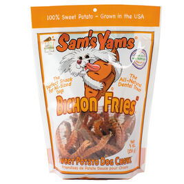 Sam's Yams Bichon "Fries" Sweet Potato Dog Treats, 9-oz bag