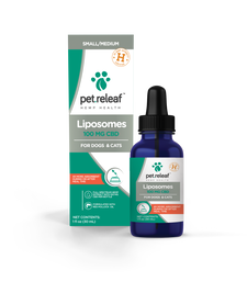 Pet Releaf CBD Liposome Hemp Oil 100 Dog & Cat Supplement, 30-ml