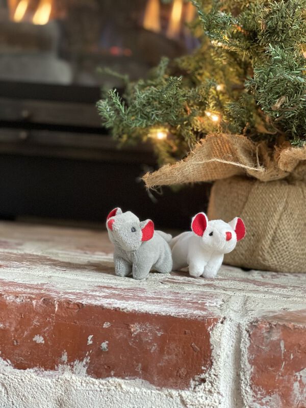HuggleHounds Holiday HuggleKats Mice Cat Toy