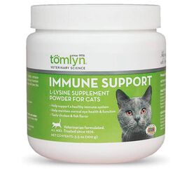 Tomlyn Immune Support L-Lysine Powder Cat Supplement, 100-g