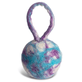 Mud Bay Felt Ball with Loop Cat Toy, Assorted Colors