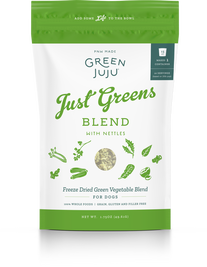 Green Juju Just Greens Freeze-Dried Dog & Cat Food Topper