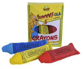 Yeowww!-OLA Catnip Crayons, 3-pack