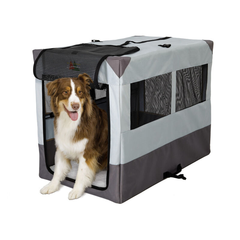 MidWest Canine Camper Sportable Tent Dog Crate, 42-in