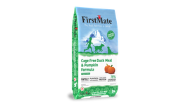 FirstMate Limited Ingredient Cage-Free Duck Meal & Pumpkin Formula Dry Dog Food, 25-lb