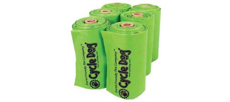 Cycle Dog Earth Friendly Dog Pickup Bags, 6 Rolls, 72-count
