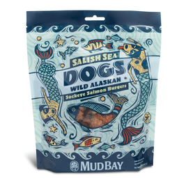 Mud Bay Salish Sea Sockeye Salmon Burgers Dog Treats, 12-oz