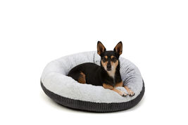Carpenter Pet Bedding "Boris" Round Cuddler Dog Bed, 22-in