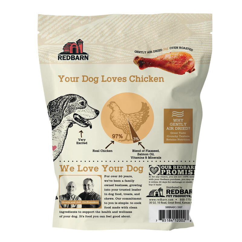 Redbarn Air Dried Chicken Dog Food, 2-lb