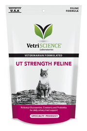 VetriScience UT Strength Soft Chews Cat Supplement, 60-count