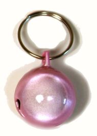 Goli Design Purrly Bells Cat Collar Bell, Pink, Large