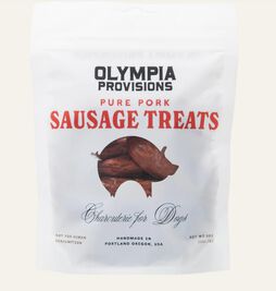 Olympia Provisions Pork Sausage Dog Treats, 6-oz