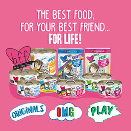 BFF Originals Valentine Tuna & Pumpkin Dinner in Gravy Grain-Free Wet Cat Food, 3-oz