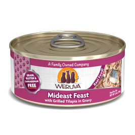 Weruva Classic Canned Cat Food, Mideast Feast, Grilled Tilapia
