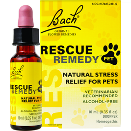 Rescue Remedy Pet Natural Stress-Relief Dog & Cat Supplement, 10 ml