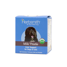 Herbsmith Milk Thistle Liver Support Powder Dog & Cat Supplement, 75-g