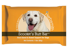 Herbsmith Scooter’s Butt Bar Anal Gland & Bowel Support Dog Supplement, 85-g