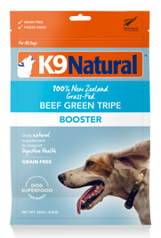 K9 Natural Beef Green Tripe Freeze-Dried Booster for Dogs, 8.8-oz