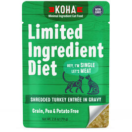 Koha Limited Ingredient Diet Shredded Turkey in Gravy